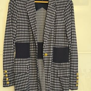 CABI Checkered Blazer